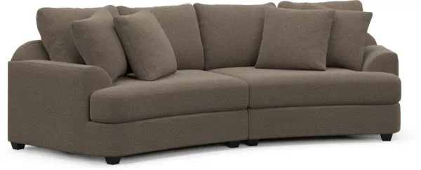 Skylar 2-Piece Sofa - Liv Umber