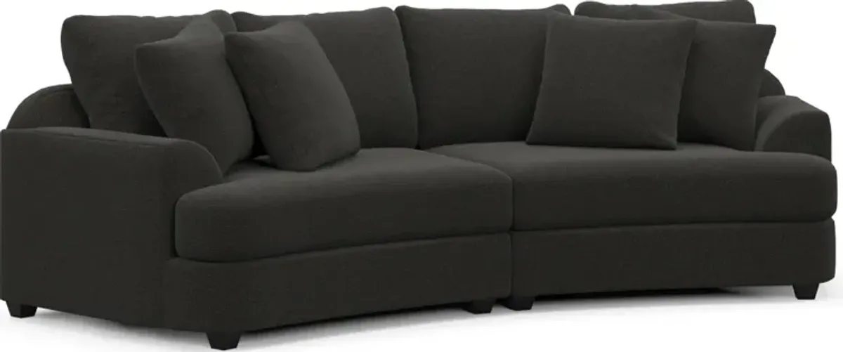 Skylar 2-Piece Sofa - Liv Onyx