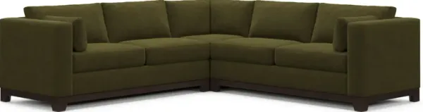 Brentwood Foam Comfort Sectional - Midcentury Peat