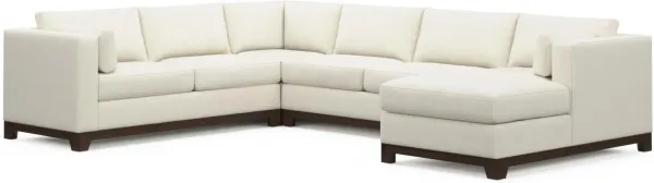 Brentwood Foam Comfort Sectional - Expedition Opal