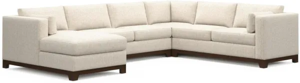 Brentwood Foam Comfort Sectional - Haley Ivory