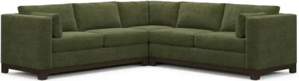 Brentwood Hybrid Comfort Sectional - Luscious Green