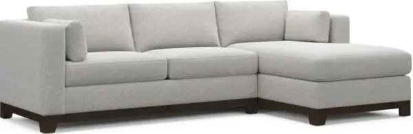 Brentwood Foam Comfort Sectional - Adario Fog