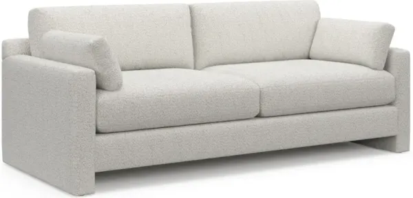 Forbes Foam Comfort Sofa - River Rock Ivory
