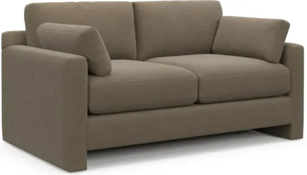 Forbes Foam Comfort Loveseat - Merrimac Brownstone