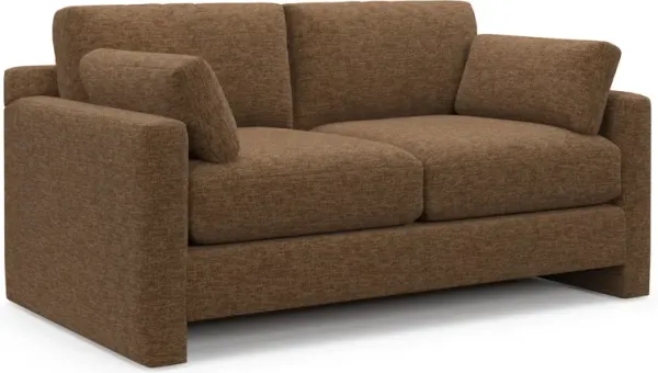 Forbes Foam Comfort Loveseat - Balvi Truffle