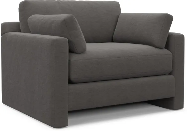 Forbes Foam Comfort Chair and a Half - Merrimac Ash