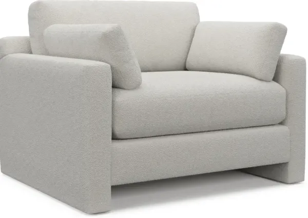 Forbes Foam Comfort Chair and a Half - Texel Gray