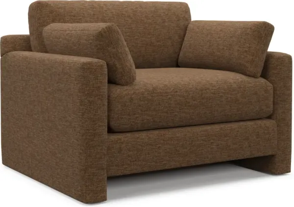 Forbes Foam Comfort Chair and a Half - Balvi Truffle