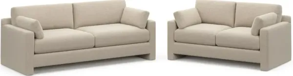 Forbes Foam Comfort 2 Pc. Living Room - Basker Antique