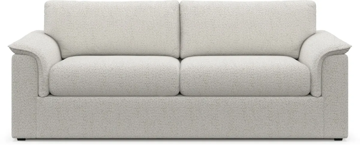 Morse Foam Comfort Sofa - River Rock Ivory