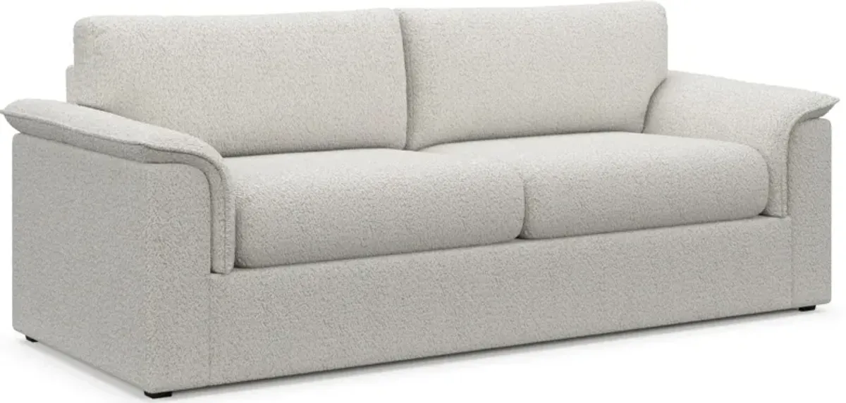 Morse Foam Comfort Sofa - River Rock Ivory