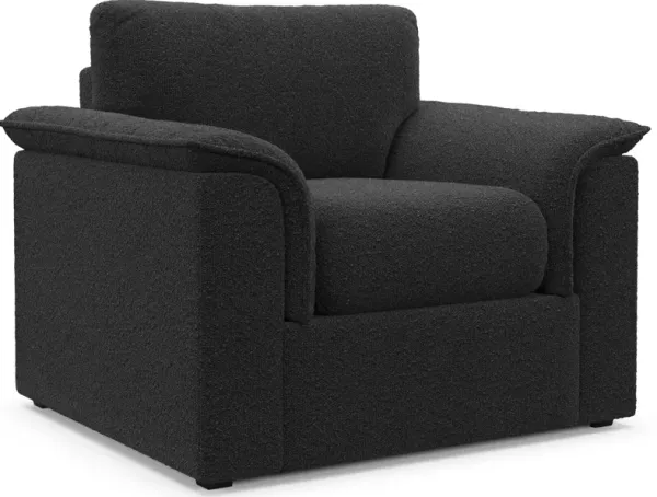 Morse Foam Comfort Chair - Bloke Obsidian