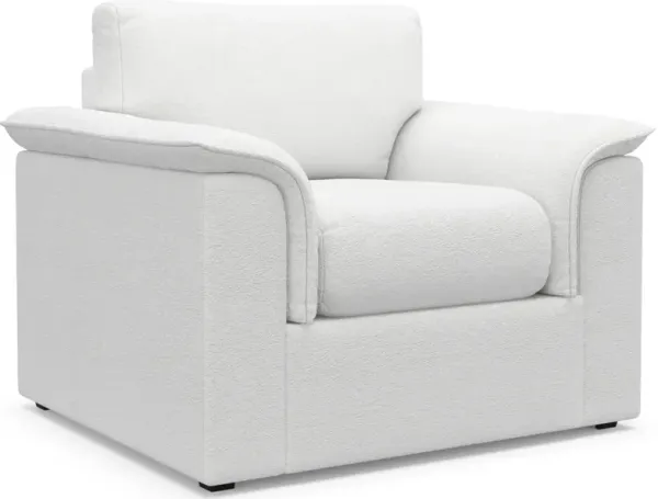 Morse Foam Comfort Chair - Lovie Chalk