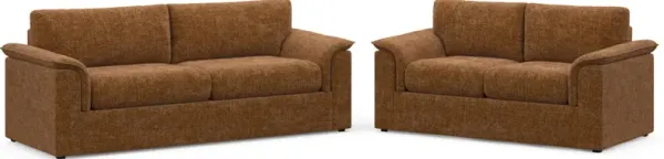 Morse Foam Comfort 2 Pc. Living Room - Sundar Spice