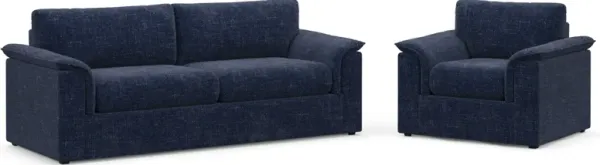 Morse Foam Comfort 2 Pc. Living Room - Sundar Navy