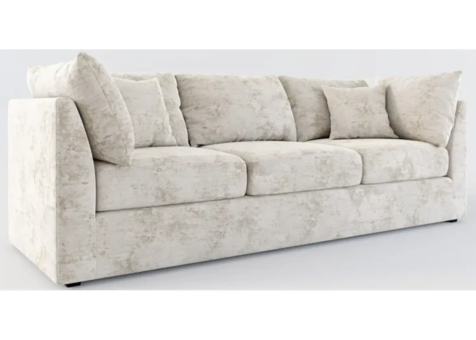 Nest Hybrid Comfort Sofa - Hearth Cement