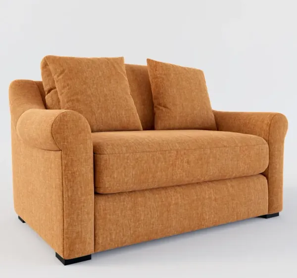 Bowery Foam Comfort Chair and a Half - Contessa Ginger