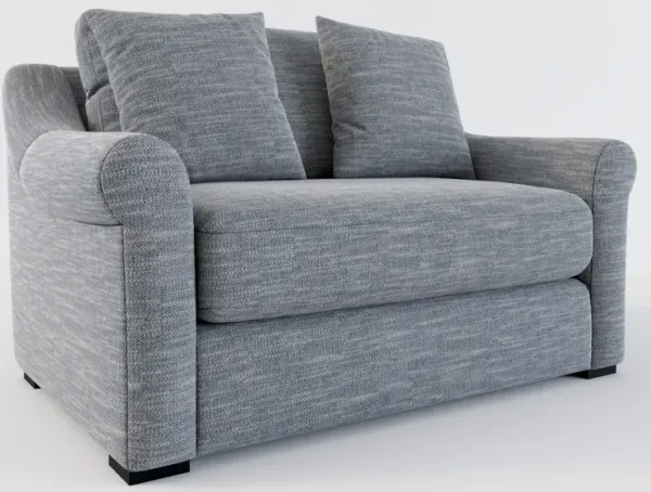 Bowery Foam Comfort Chair and a Half - Dudley Indigo