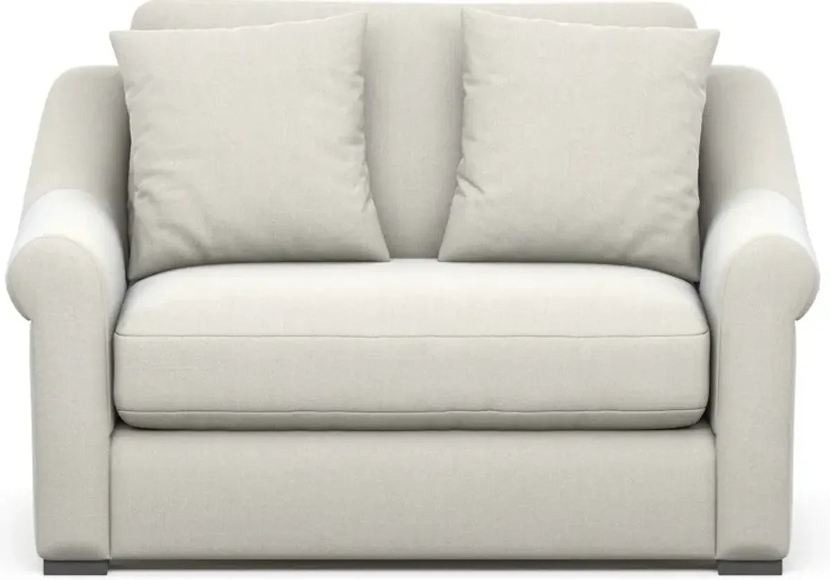 Bowery Foam Comfort Chair and a Half - Anders Ivory