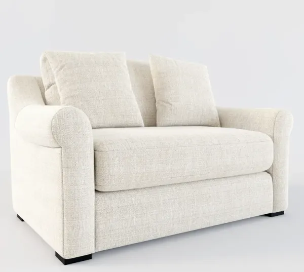 Bowery Foam Comfort Chair and a Half - Mason Porcelain