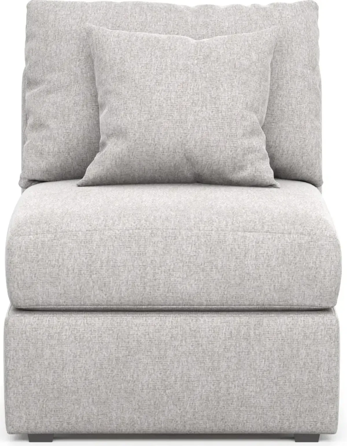 Nest Hybrid Comfort Armless Chair - Burmese Granite