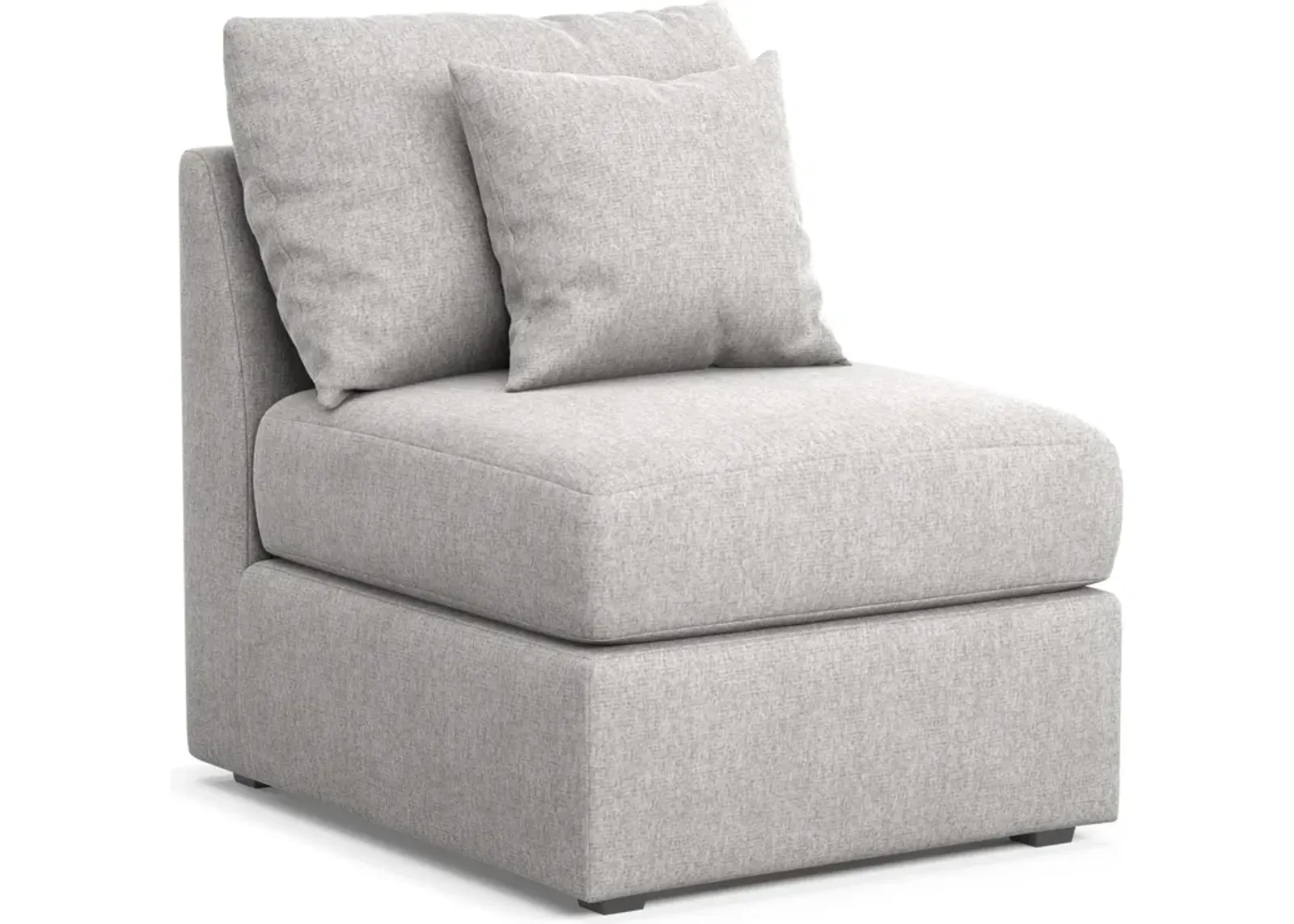 Nest Hybrid Comfort Armless Chair - Burmese Granite