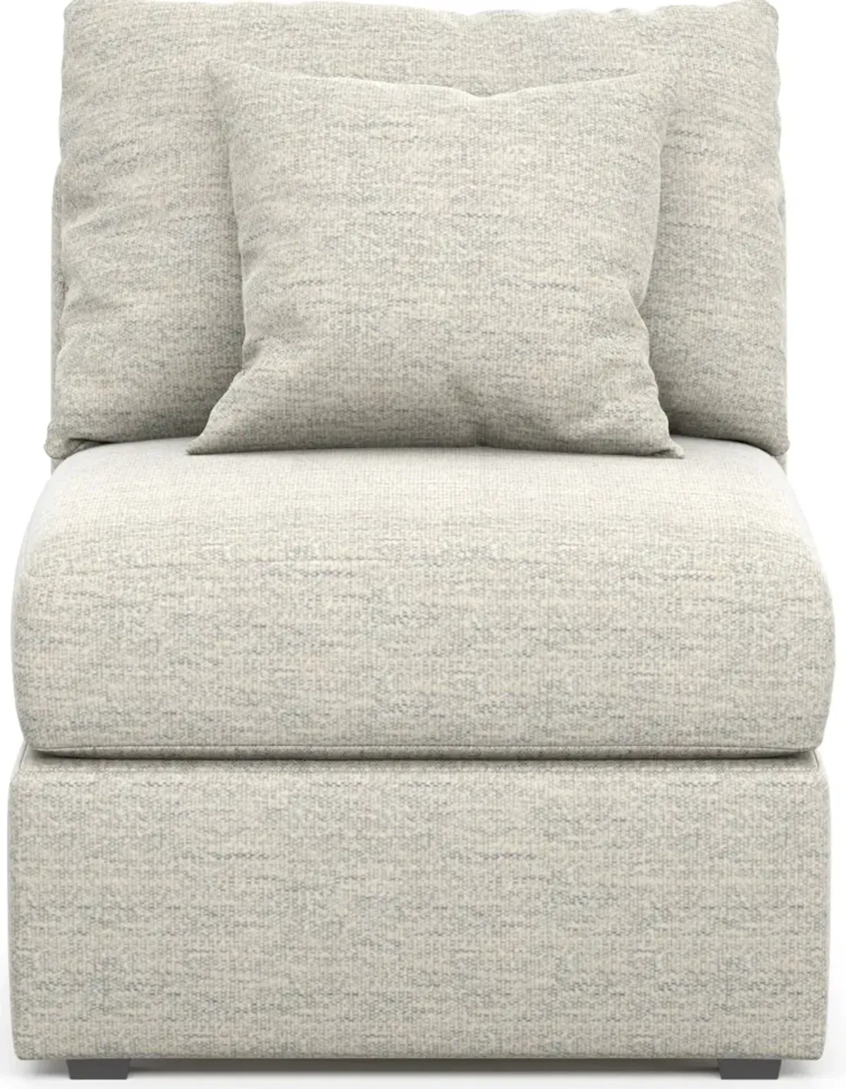 Nest Hybrid Comfort Armless Chair - Merino Chalk