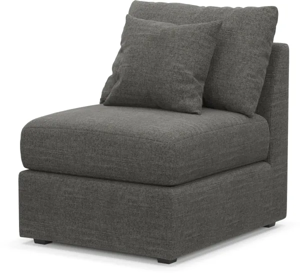 Nest Hybrid Comfort Armless Chair - Curious Charcoal