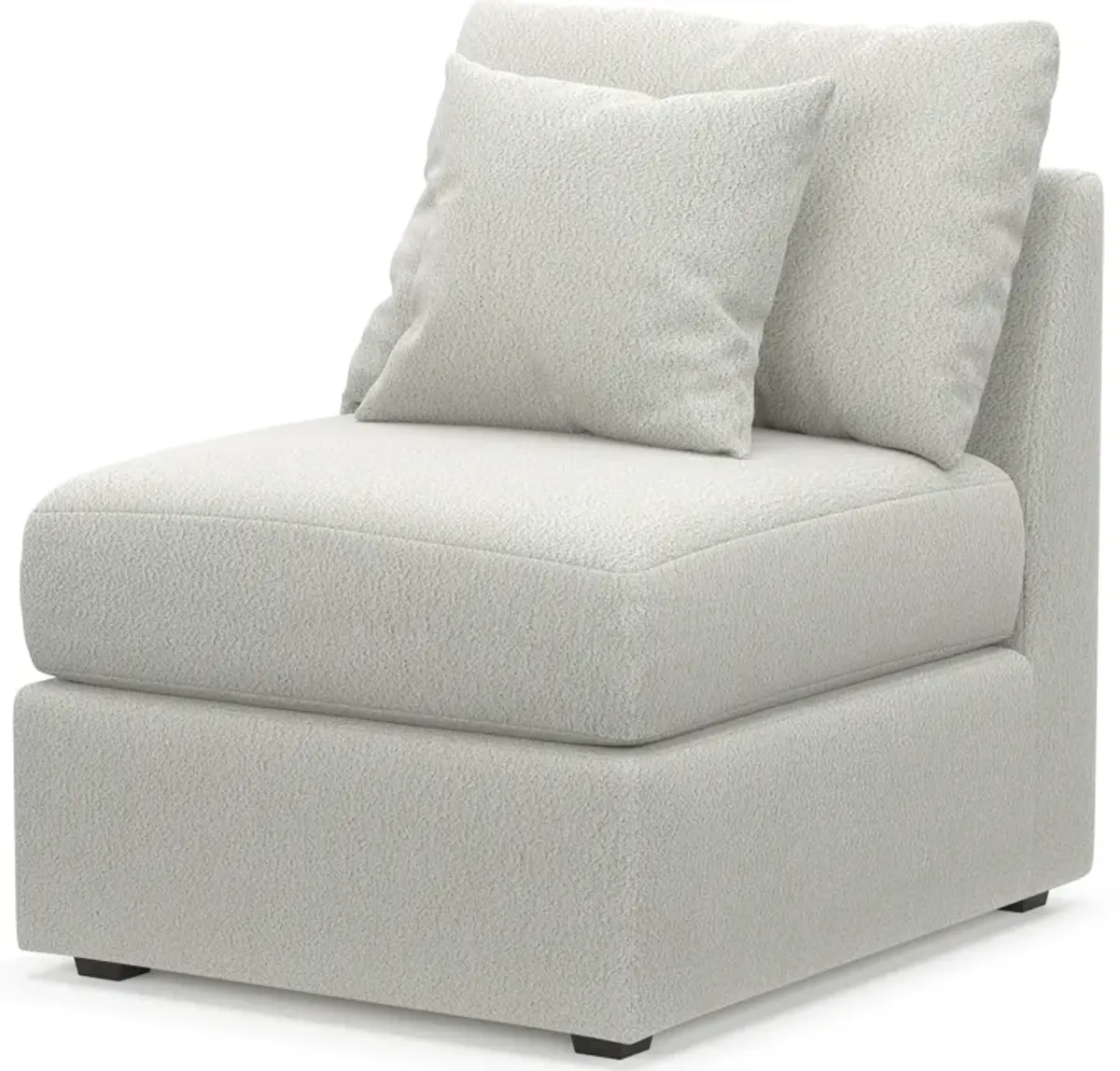 Nest Hybrid Comfort Armless Chair - Oslo Snow