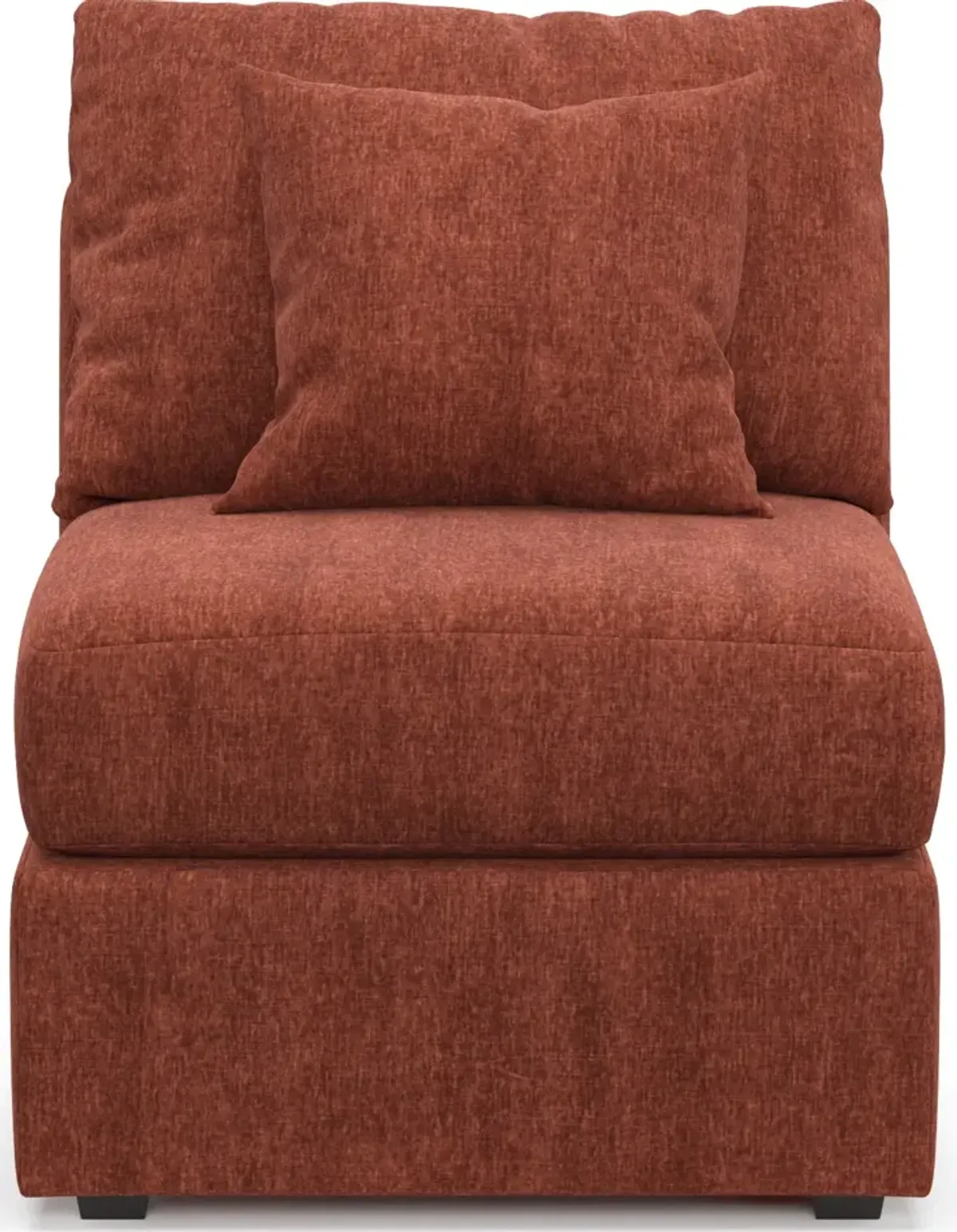 Nest Hybrid Comfort Armless Chair - Contessa Paprika