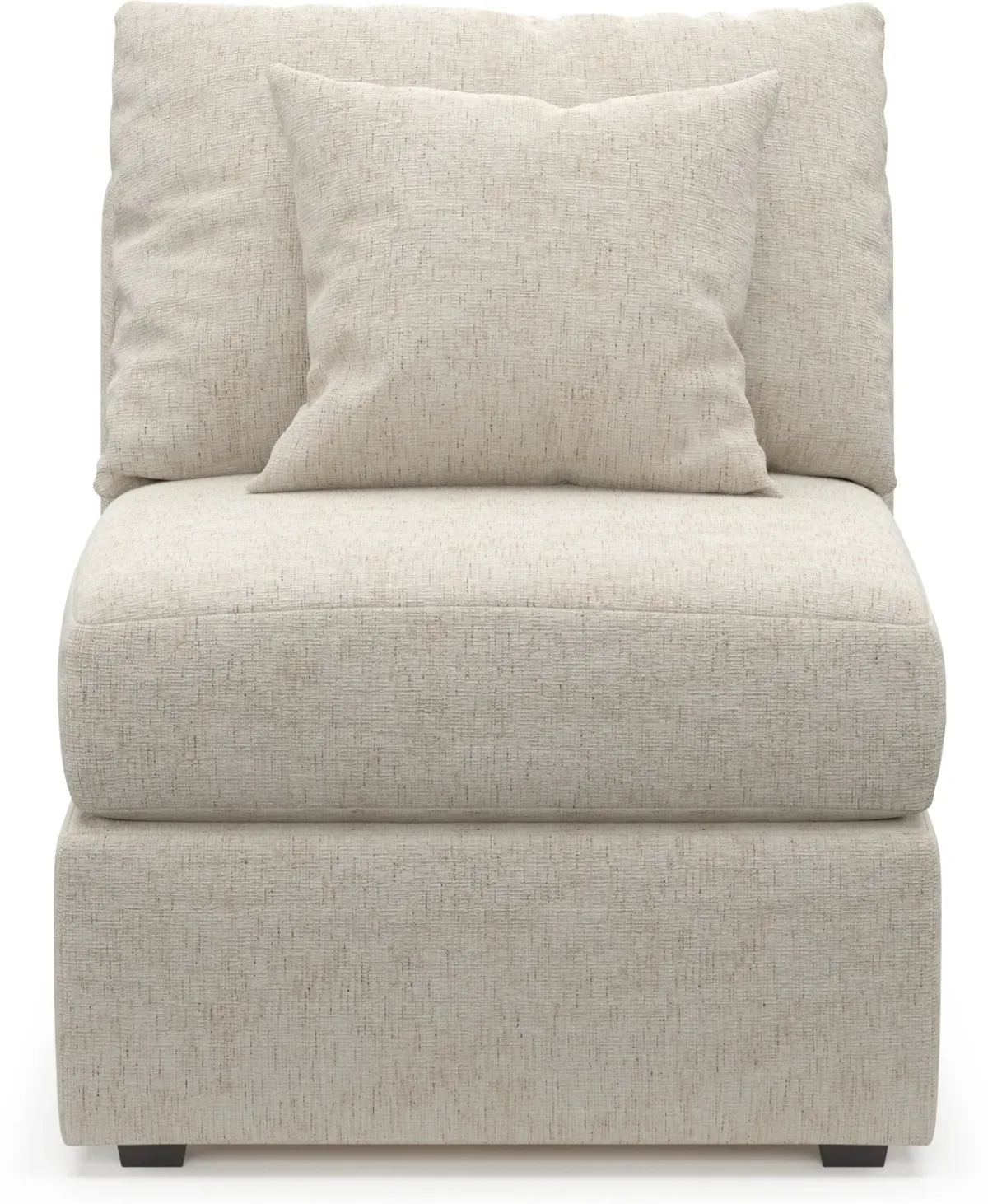 Nest Hybrid Comfort Armless Chair - M Ivory