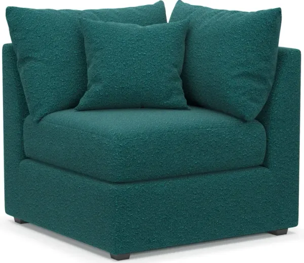 Nest Hybrid Comfort Corner Chair - Bloke Peacock