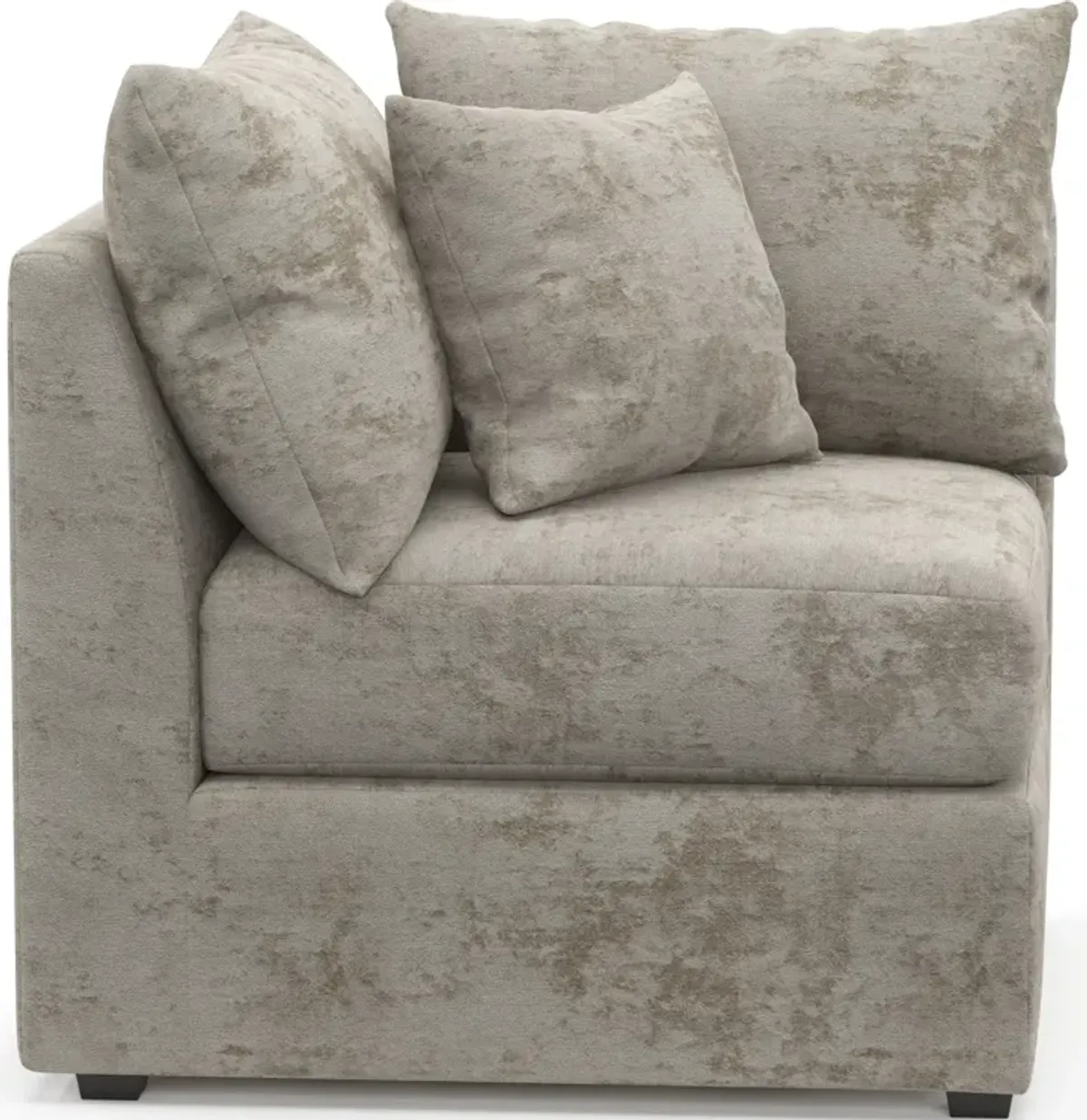 Nest Hybrid Comfort Corner Chair - Hearth Cement