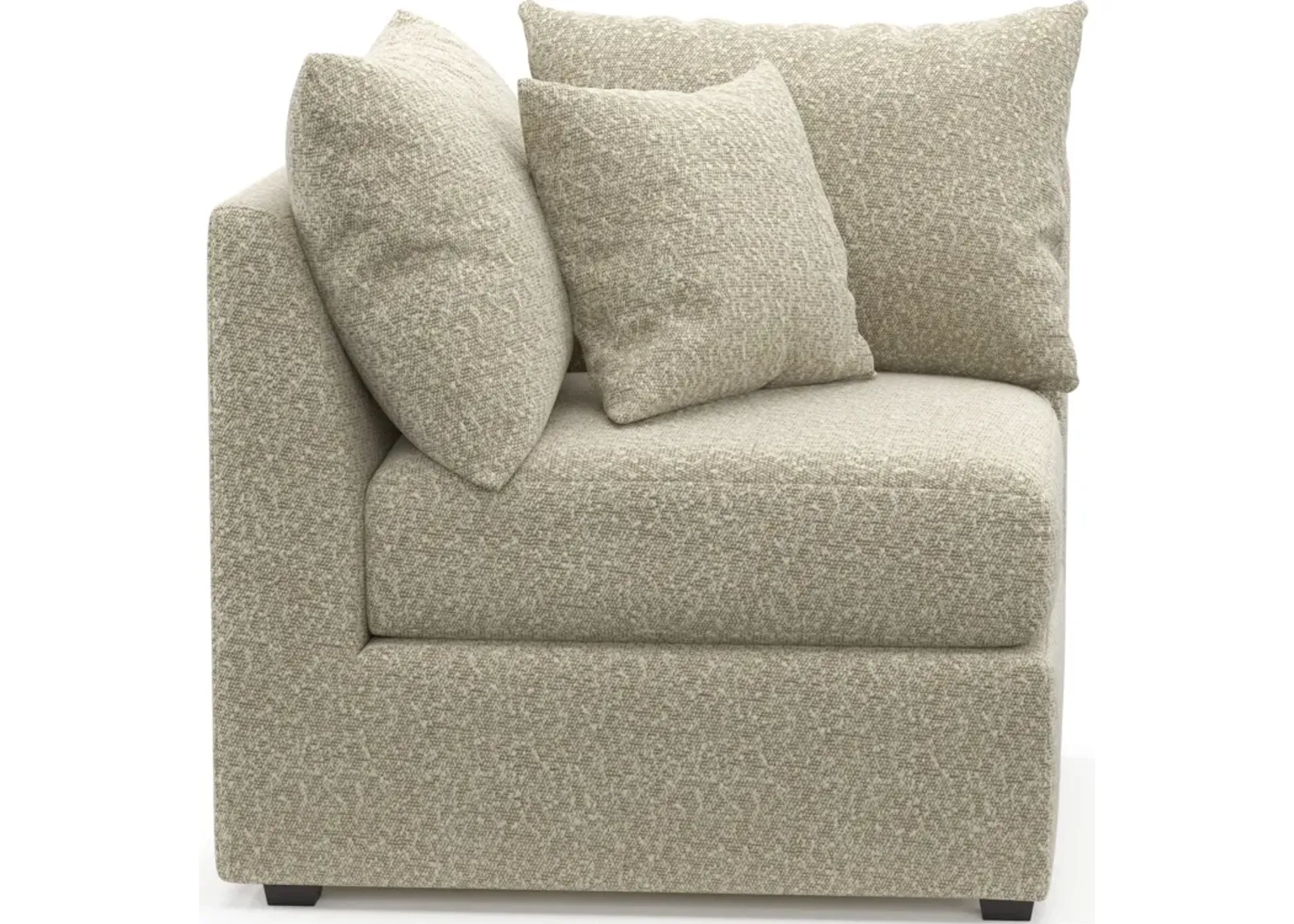 Nest Hybrid Comfort Corner Chair - Bloke Cotton