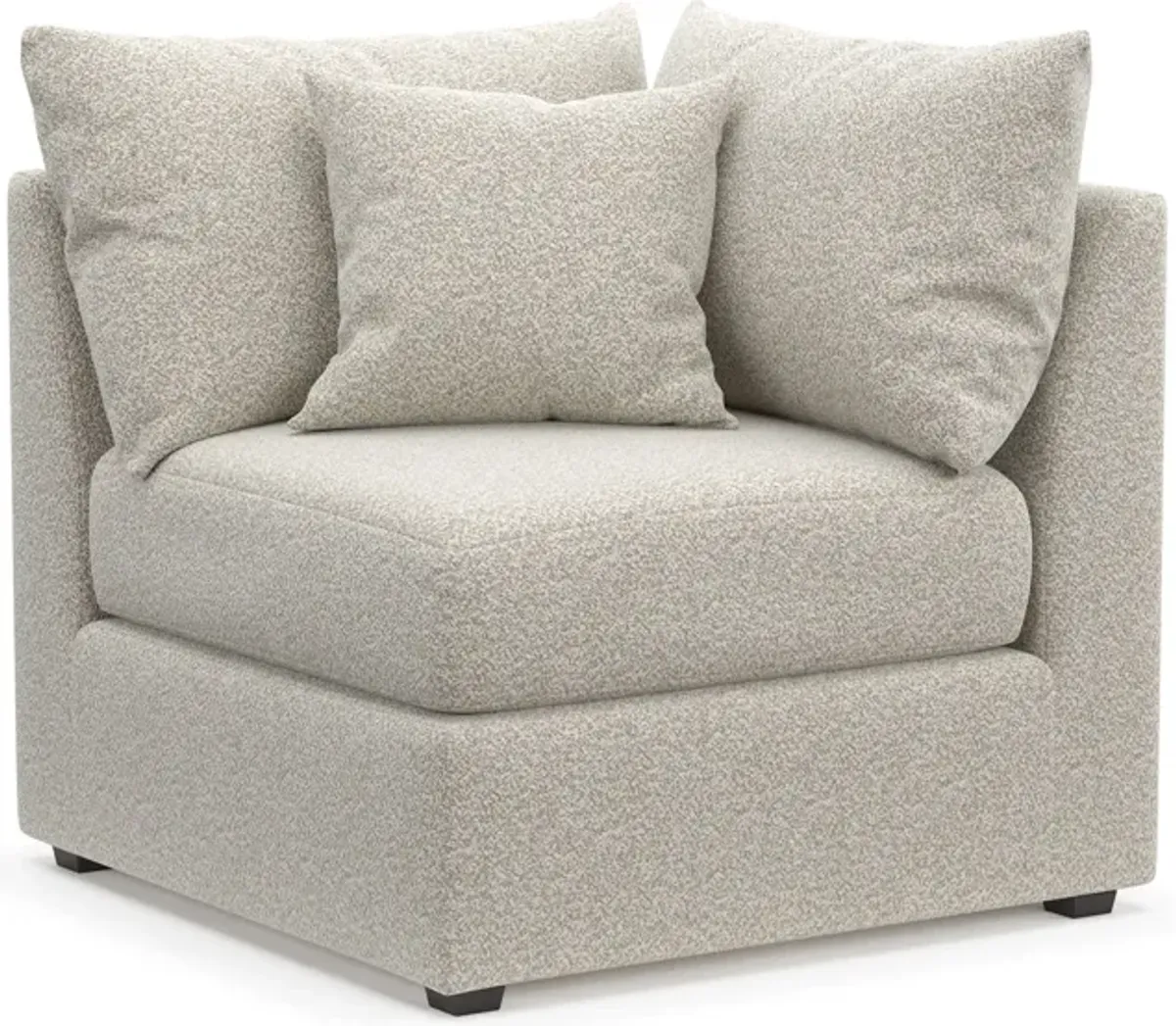 Nest Hybrid Comfort Corner Chair - Muse Stone