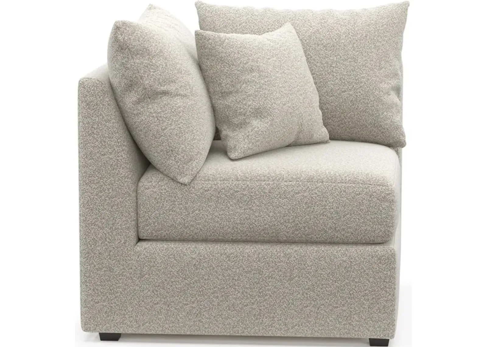 Nest Hybrid Comfort Corner Chair - Muse Stone