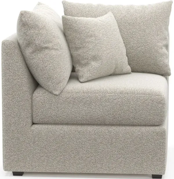 Nest Hybrid Comfort Corner Chair - Muse Stone