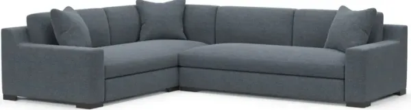 Ethan Foam Comfort Eco Performance 2-Piece Sectional - Bridger Navy