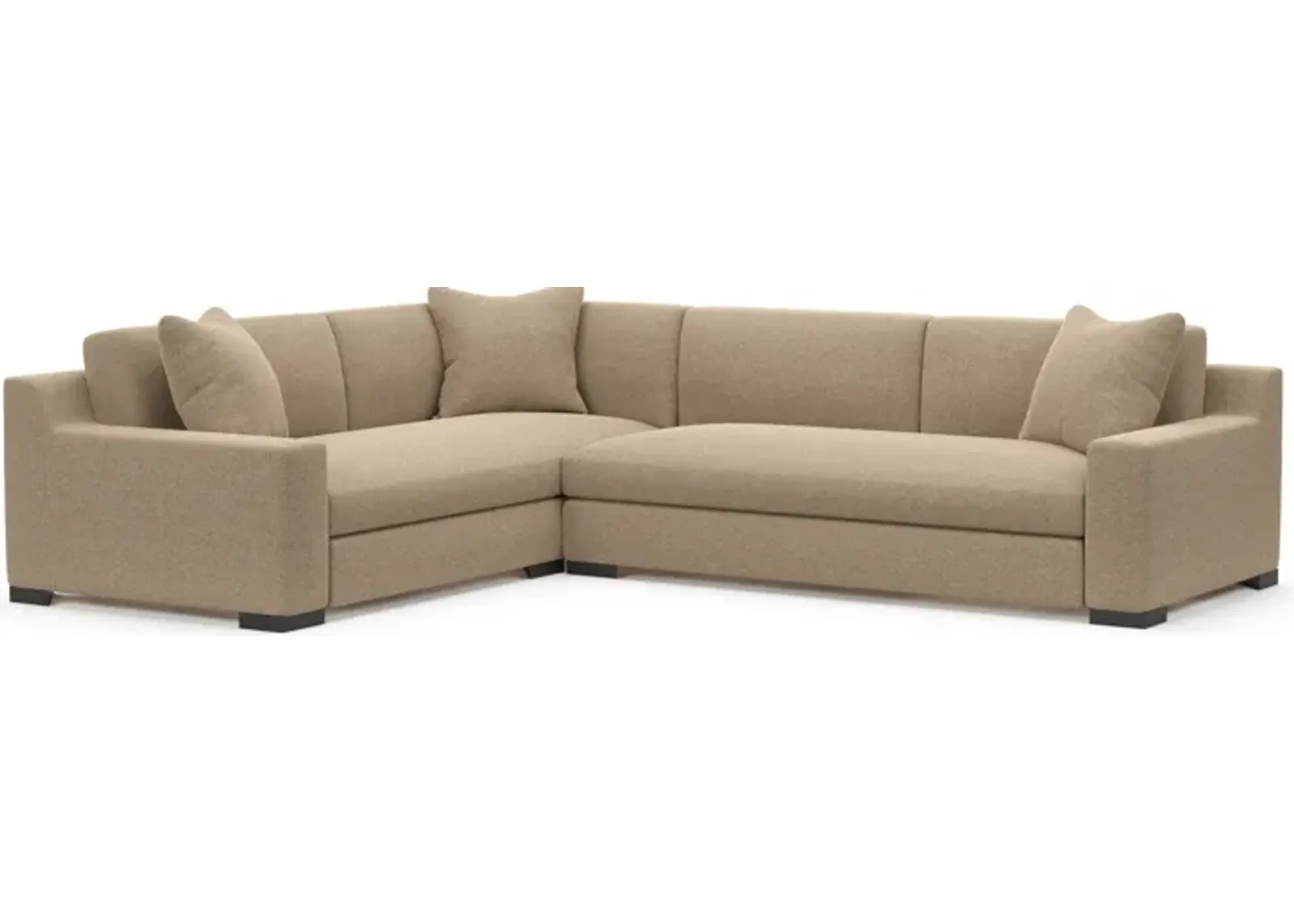 Ethan Foam Comfort Eco Performance 2-Piece Sectional - Liv Wicker