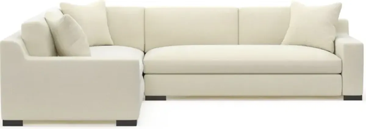 Ethan Foam Comfort Eco Performance 2-Piece Sectional - Fincher Ivory