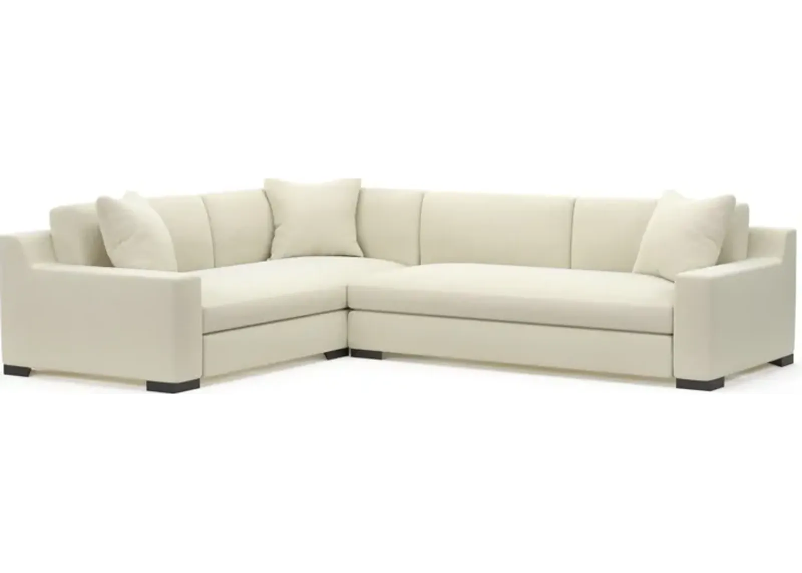 Ethan Foam Comfort Eco Performance 2-Piece Sectional - Fincher Ivory