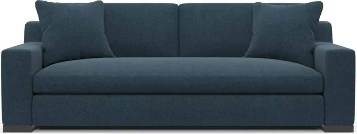 Ethan Foam Comfort Eco Performance Sofa - Broderick Indigo