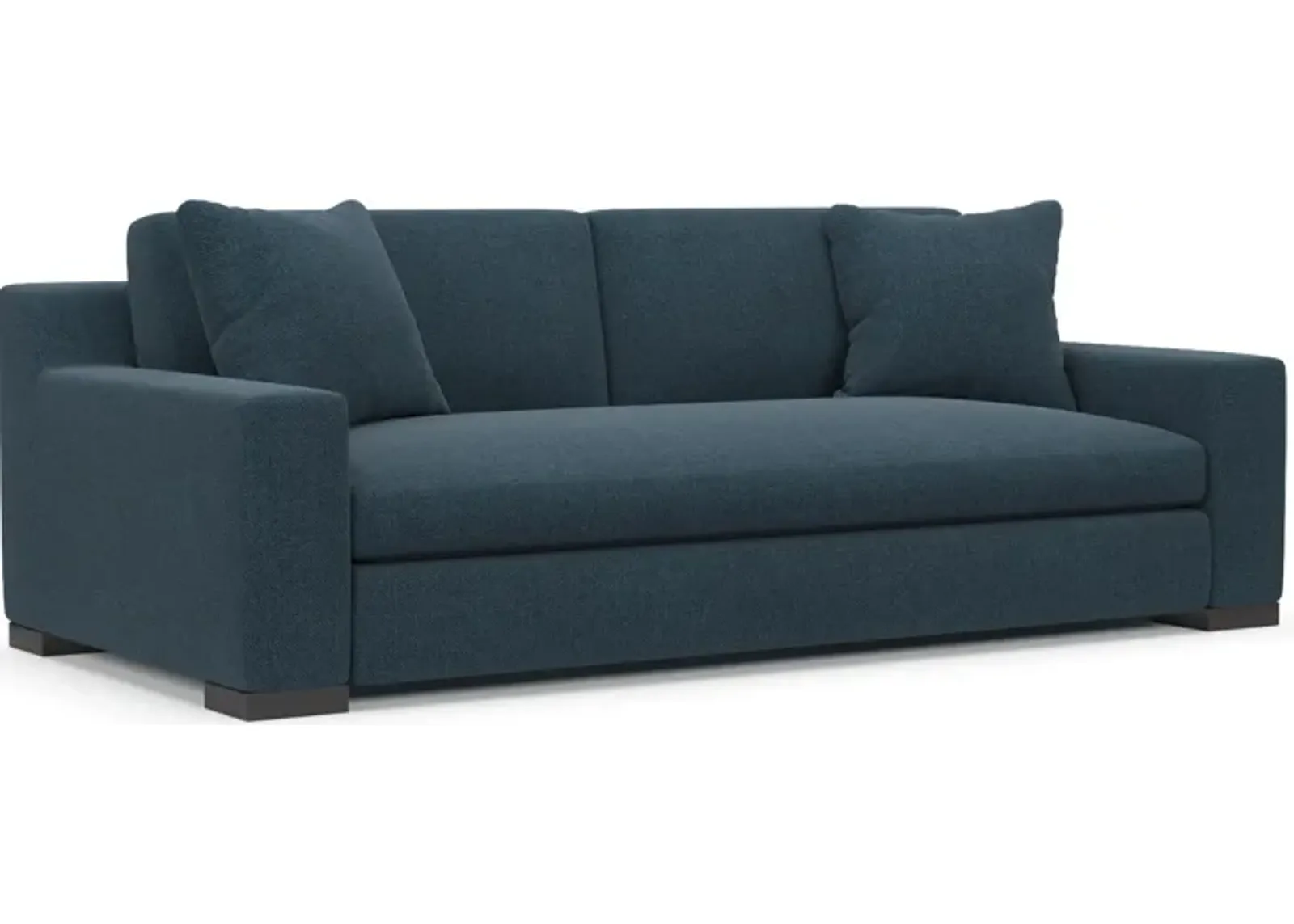 Ethan Foam Comfort Eco Performance Sofa - Broderick Indigo