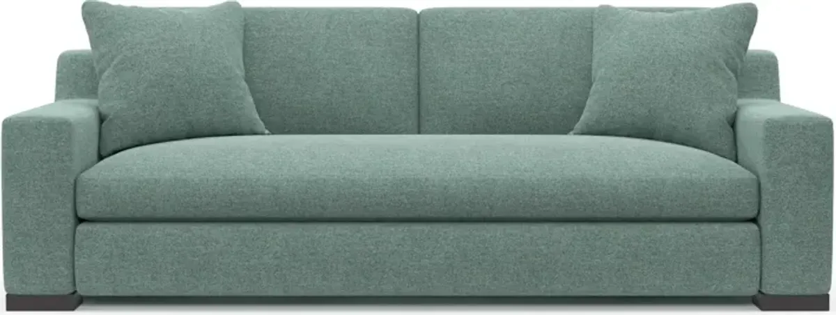 Ethan Foam Comfort Eco Performance Sofa - Bridger Jade