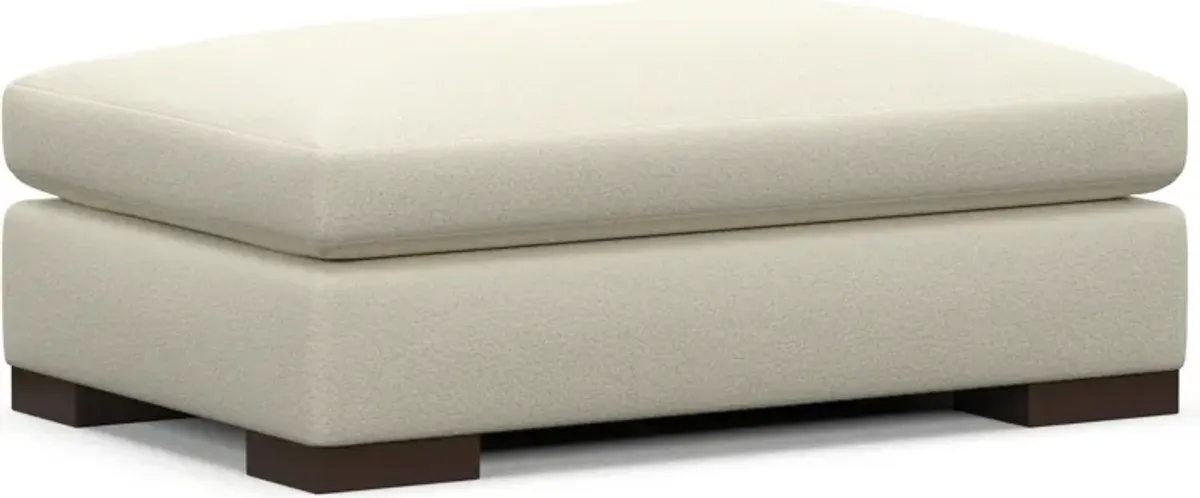 Ethan Foam Comfort Eco Performance Ottoman - Fincher Ivory