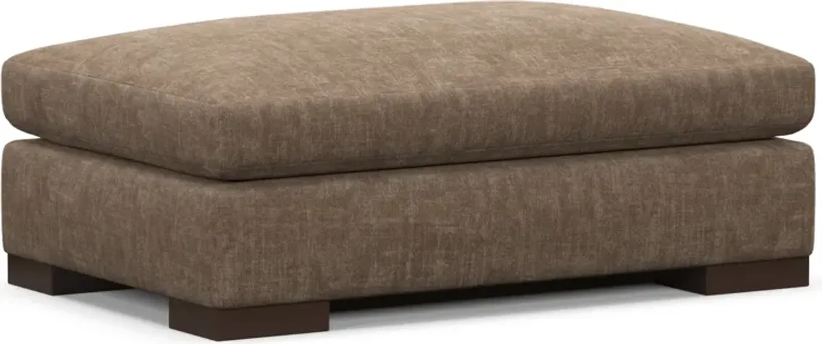 Ethan Foam Comfort Eco Performance Ottoman - Argo Java