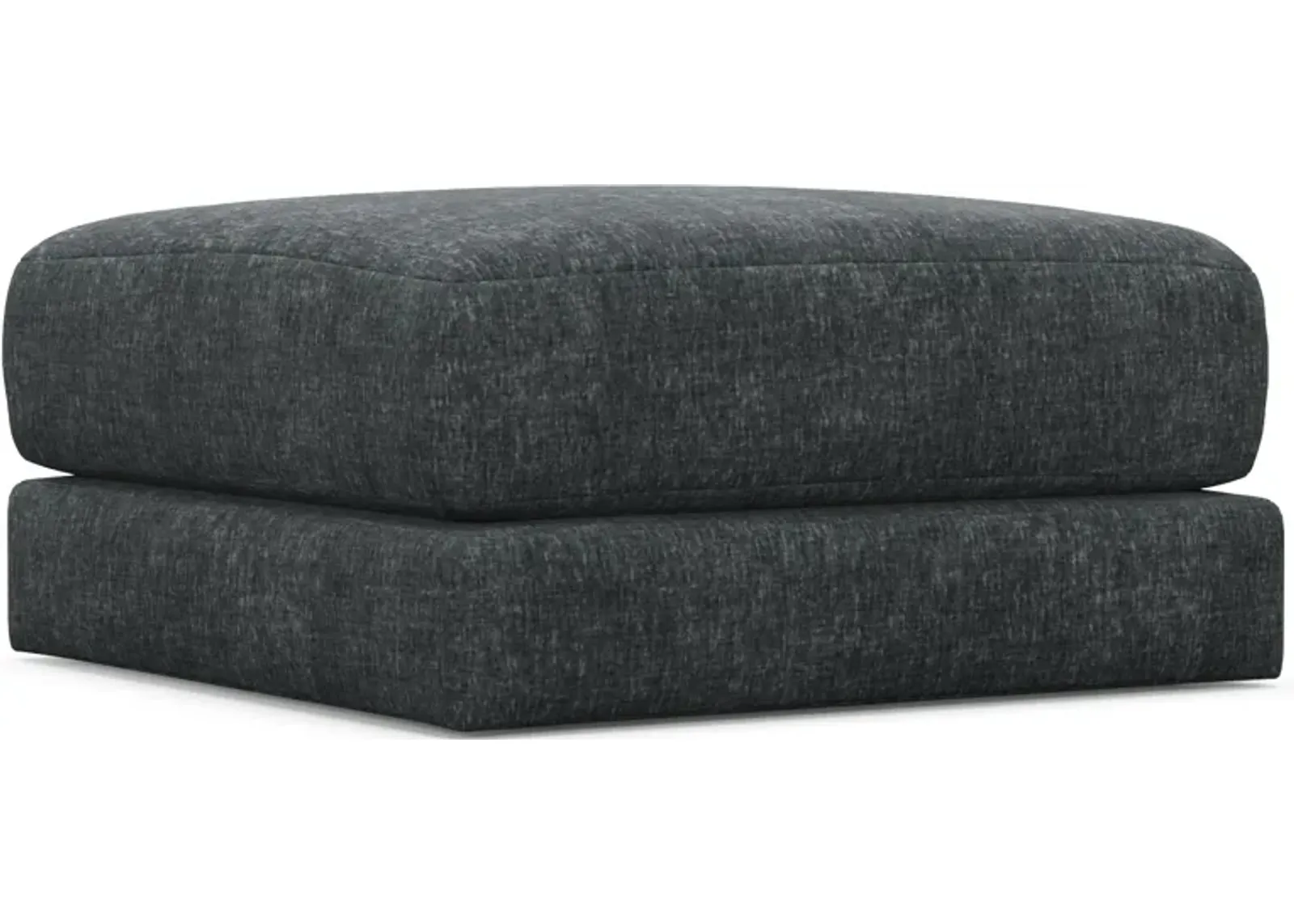 Nest Hybrid Comfort Short Ottoman - Contessa Shadow