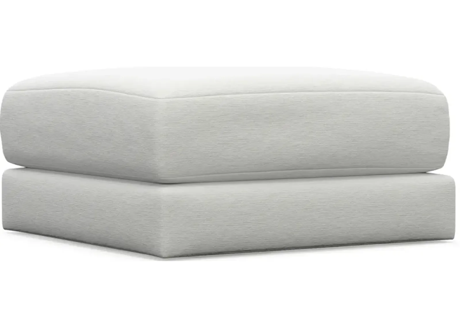 Nest Hybrid Comfort Short Ottoman - Contessa Vanilla