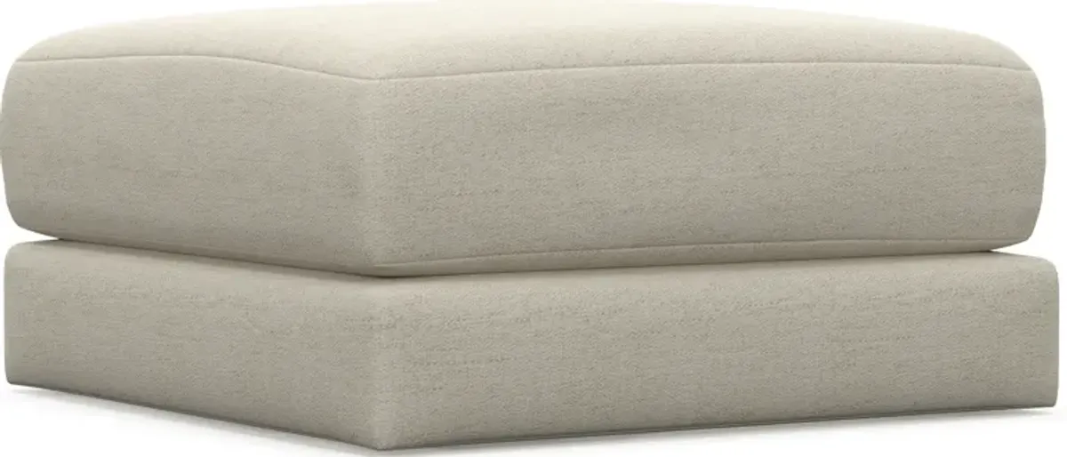 Nest Hybrid Comfort Short Ottoman - Curious Pearl